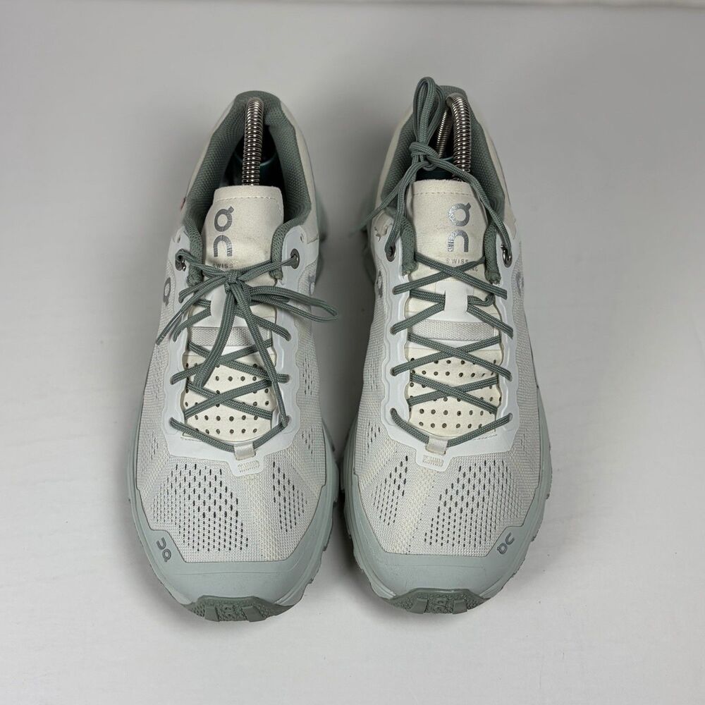 ON Cloudventure Women’s Size 6 Athletic Running Sneakers Shoes White Moss - Picture 3 of 9